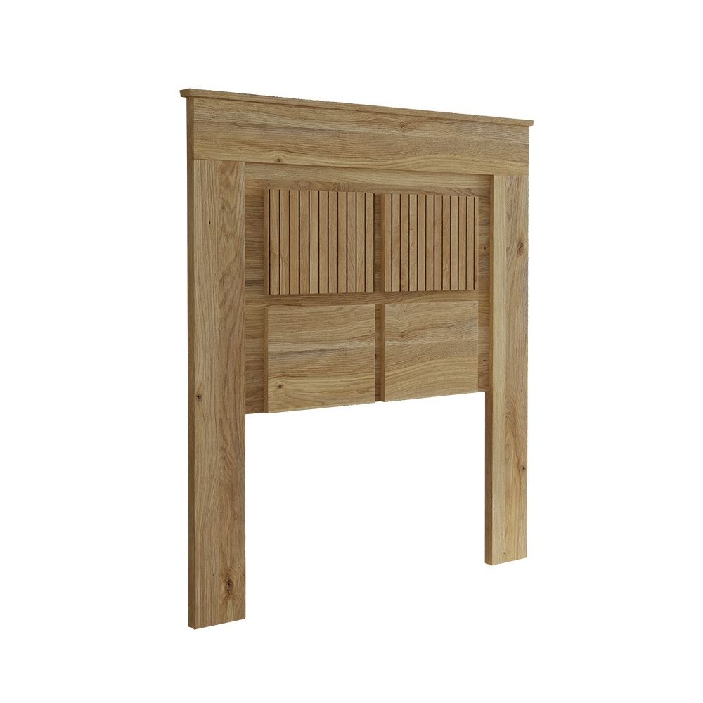 Pack Cabecero de 110 x 120 cm + 2 Mesitas de Noche de 3 Cajones | Dormitorio Completo Infantil | Color Mauvella Rayas
