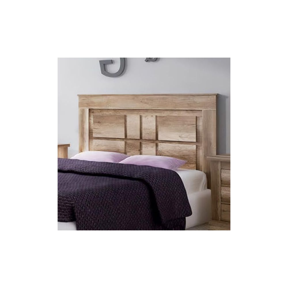 Pack Cabecero Nórdico de 160 x 120 cm + 2 Mesitas de Noche |Práctico y Elegante| Color Cañon (para Cama de 135-140, 150 o 160)