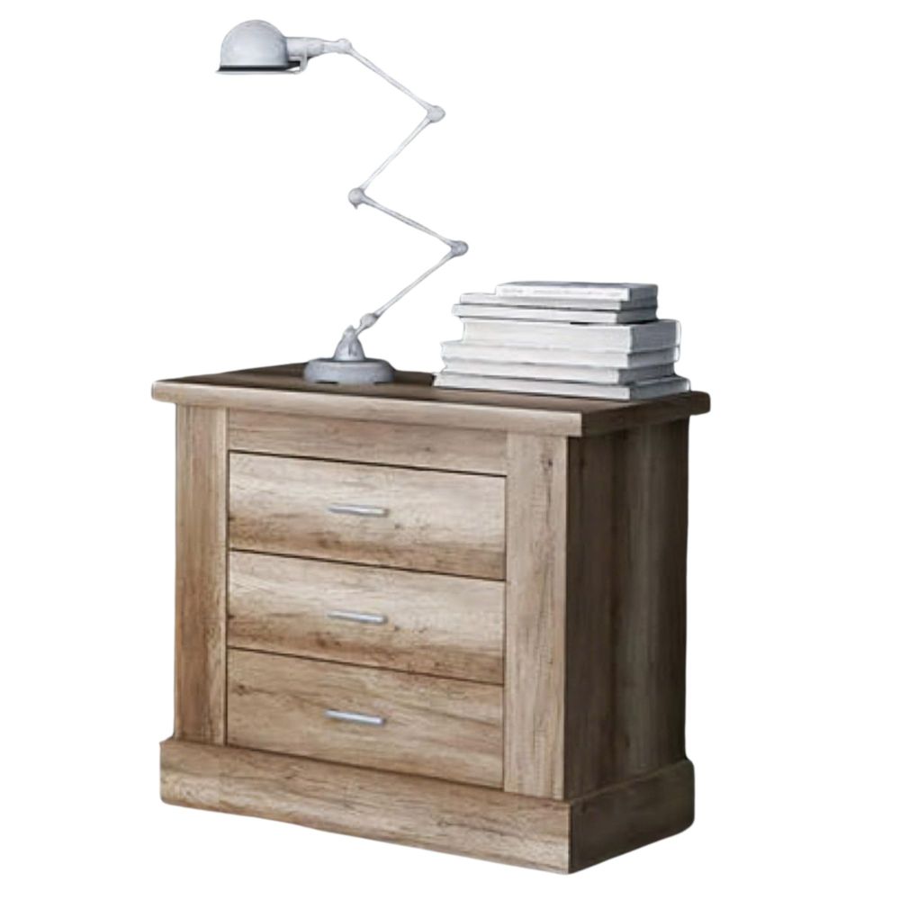 Pack de Dormitorio con Cabecero de 160 x 120 cm + 2 Mesitas de Noche + Cómoda | Color Cañón